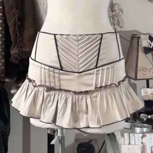 ✦* charming pudin mini skirt w ruffles & cute details ೄྀ